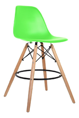 Silla Para Bar Diseño Eames Fijo Mobel.art