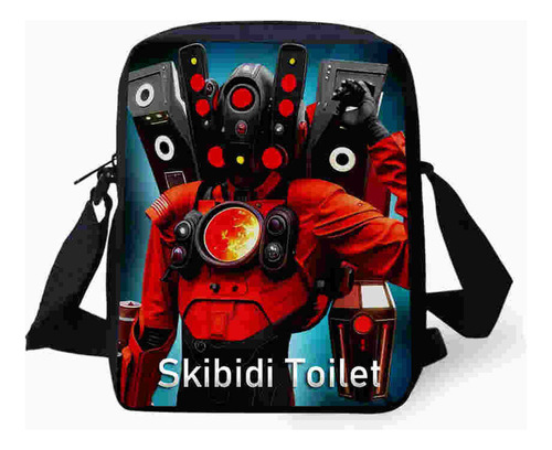 Bolsa De Hombro Pequeña Skibidi Toilet, Minibolsa Colgante P