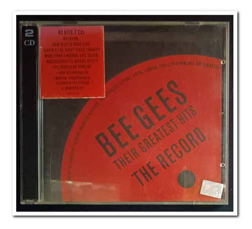 Cd Doble Bee Gees