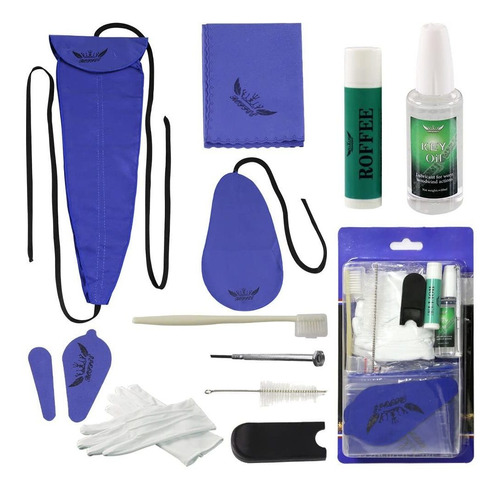 Imagen 1 de 1 de Sax Cleaning Care Maintenance Kit,key Oil,cork Brush And