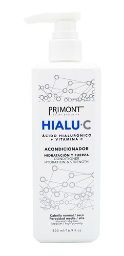 Primont Hialu C Hialuronico Acondicionador Cabello 500ml 3c