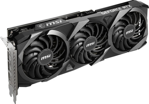 Placa Gráfica Para Jogos Msi Geforce Rtx 3060 Ventus 3x 12g