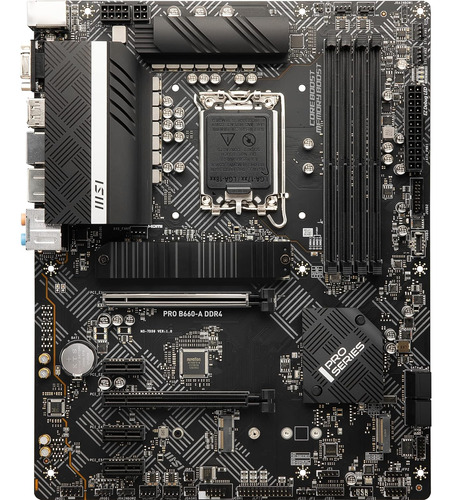 Msi Pro B660-a Placa Base Ddr4 (atx, Intel Core De 12ª Gener