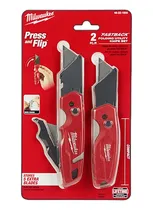 Comprar Juego De Navajas Plegables Fastback 48-22-1503 Milwaukee