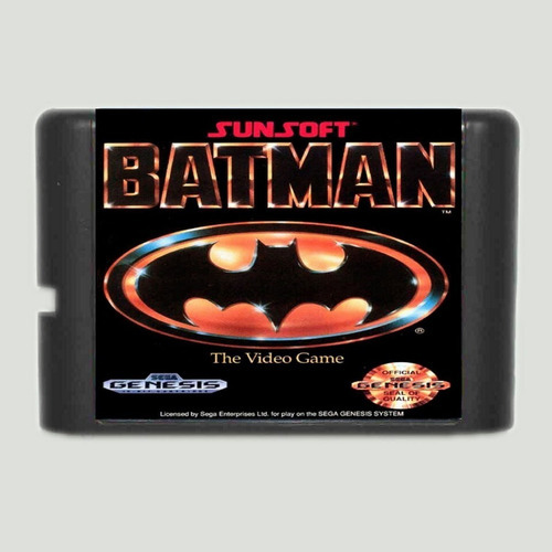 Batman The Videogame Mega Drive Genesis Tectoy