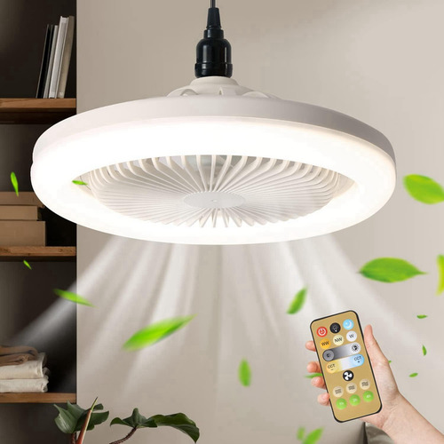 Ventilador De Techo Crystally-3x 30w Con Luces Integradas E2