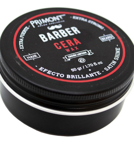 Primont Barber Cera Wax Extra Fuerte Efecto Brillo Pelo