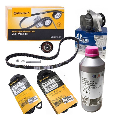 Kit Distribucion Suran 1.6 8v 2014 2015 2016 Direcc Electric