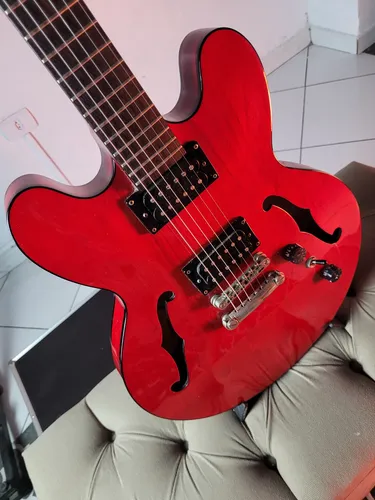 Guitarra Semi-acústica Epiphone Es335 Dot Studio Cherry