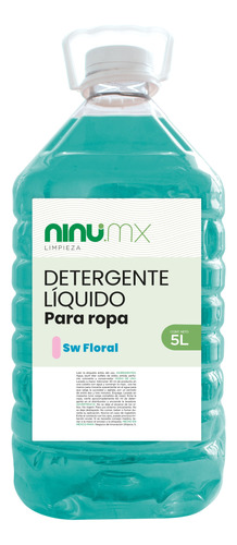 Jabon Liquido Para Ropa Ninu 5 Litros Detergente Para Ropa