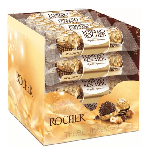 16 Paquetes De Ferrero Rocher X3u - Sweet Market