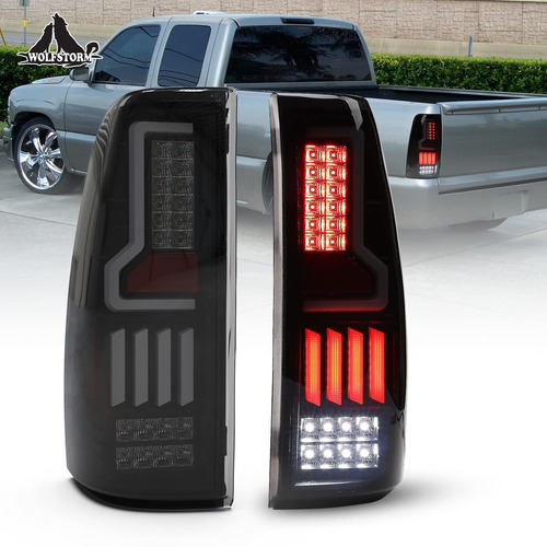 Luz Trasera Led Para Chevy Silverado 1500 Gmc No 1