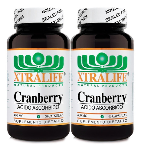 Promo 2 Cranberry + Vitamin C - Unidad a $1332