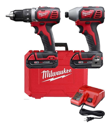 Combo Taladro Atornillador Impacto 18v Milwaukee 2691-259a