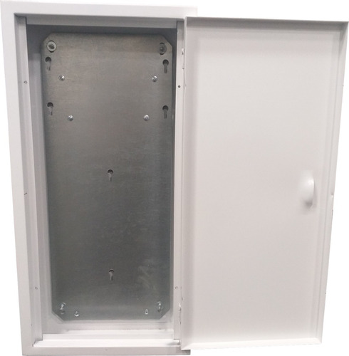 Quadro Distribuição Sobrepor Com Kit Trifásico 44c Din 100a Cor BRANCO RAL 9003 - WEG
