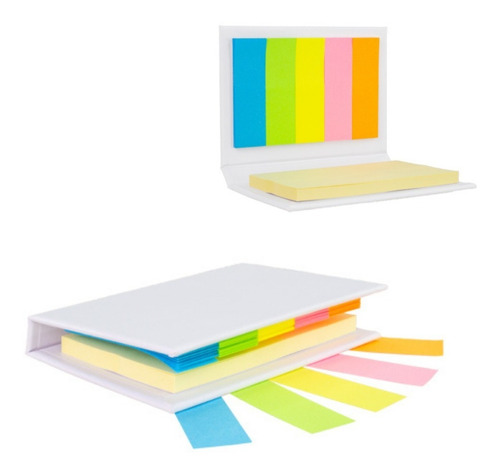 Notas Adhesivas Tipo Post-it Mini Banderitas Libreta Ecofamy