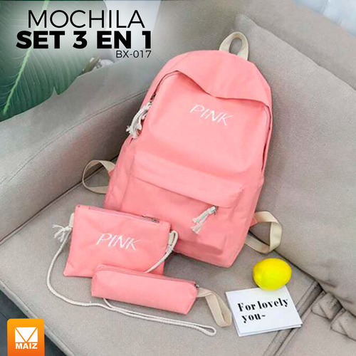 Mochila Juvenil Escolar Bolsa Lapicera Casual Estudiante