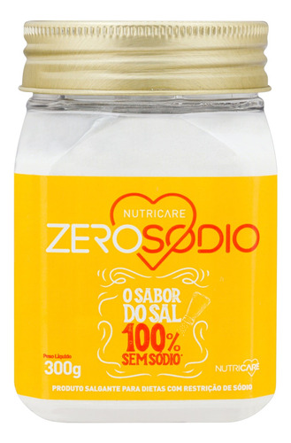 Sal Zero Sódio Pote 300g