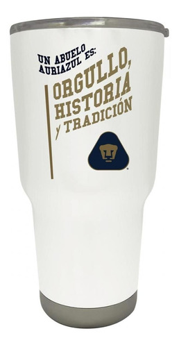 Vaso Térmico Termo Pumas Unam 30 Oz Abuelo Auriazul Od76553