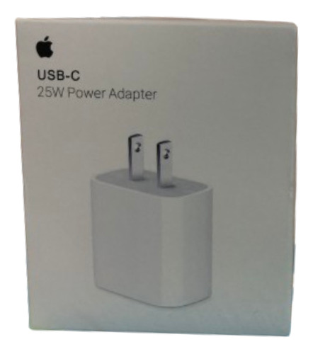 Adaptador Cargador Apple Tipo C a Lighning  USB-C  Blanco