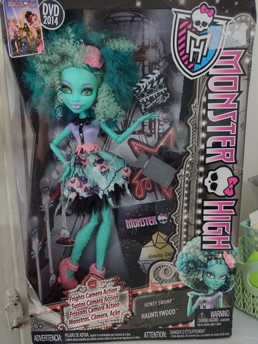 Mattel Monster High Honey Swamp Frights Camera Action