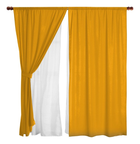 Cortinas Dobles Finas