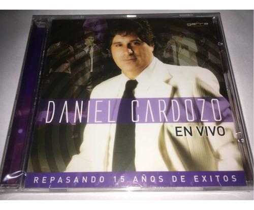 Daniel Cardozo En Vivo Repasando 15 Años De Éxitos Cd Nuevo