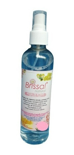 Agua De Rosas, Tónico Facial, Brissal 250ml, Hidrante Fresco