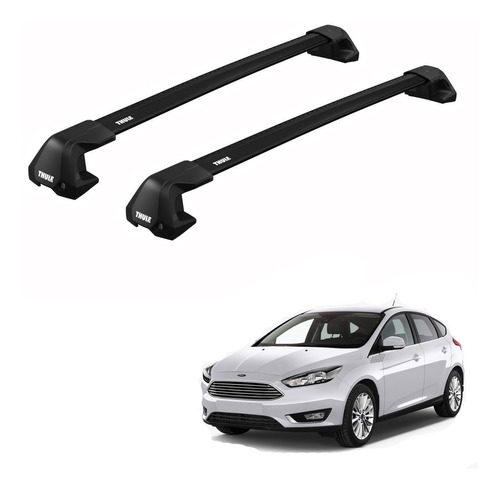 Rack Bagageiro Thule Evo Edge Ford Focus Hatch 2013 Á 2019