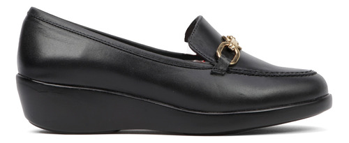 Zapato Casual Confort Mujer Piel  Negro Vicenza 15711 Gnv®