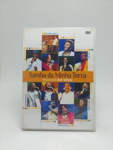 Dvd Samba Da Minha Terra Varios