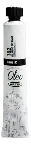Oleo Artel 22 Ml - Coleccion Completa Color Blanco Titanio