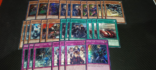 Set De 29 Cartas Yugioh Spyral Deck