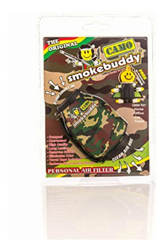 Smokebuddy Camo Filtro De Aire Personal, Diseño De