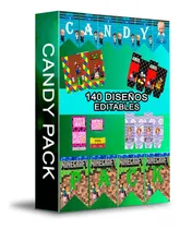 Comprar Mega Pack Candy Bar Para Imprimir 140 Tematicas, Candy Bar