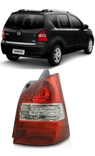 Lanterna Traseira Nissan Livina 2009 2010 2011 2012 Direito