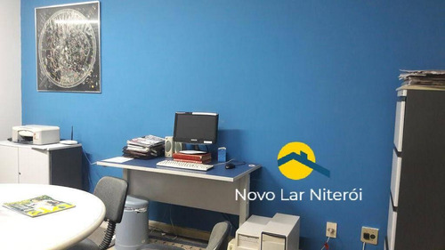 Imagem 11 de 15 de Sala Comercial Com 38m², Split E Portaria 24h No Centro - Niterói - 90