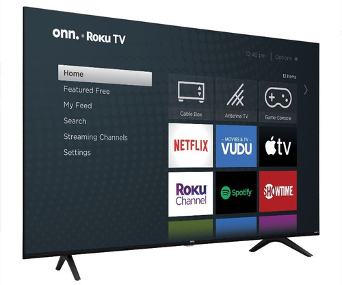 Pantalla Onn. 50  Class 4k Uhd Led Roku Smart Tv  (Reacondicionado)