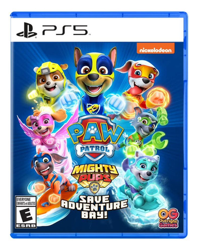 Jogo Ps5 Paw Patrol Mighty Pups Save Adventure Bay Fisico