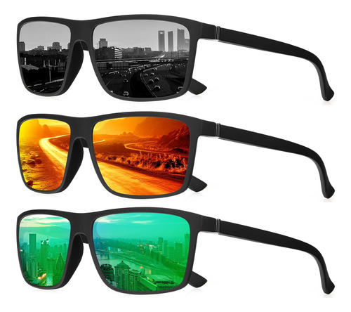 Polarized Sunglasses For Men Rectangular Frame Men S Polariz