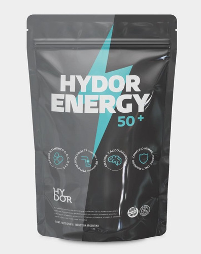 Colageno Hydor Energy 50+ Creatina Y Acido Hialuronico