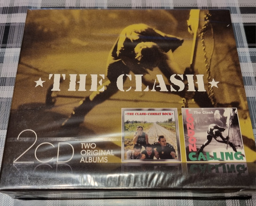 The Clash - Box 2 Cds - Combat Rock /london - New Importado 