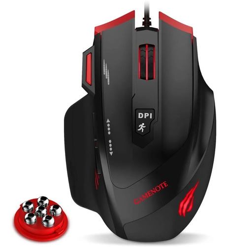 Mouse Gamer Retroiluminado 7 Botones 3200dpi Gaming Led