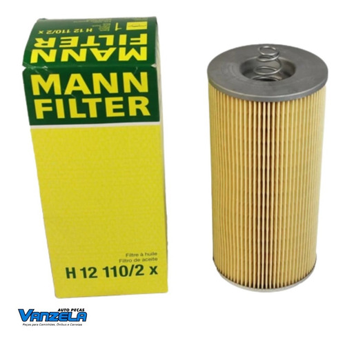 Filtro Do Óleo - H 12 110/2 X - Mann Filter