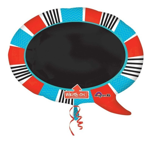 Globo Jumbo Escribele Personalizable Write On Mensajes Met