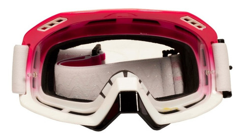 Goggle Techx2 Rosa/blanco C/ Mica Transparente