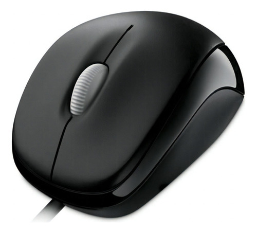 Mouse compacto Microsoft 500 Opt preto