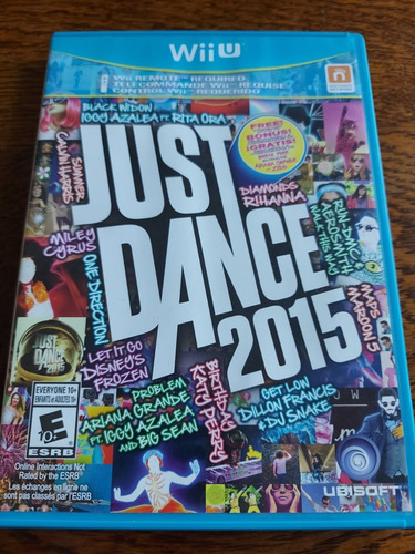 Just Dance 2015 Juegazo Original Físico Nintendo Wii U Usa