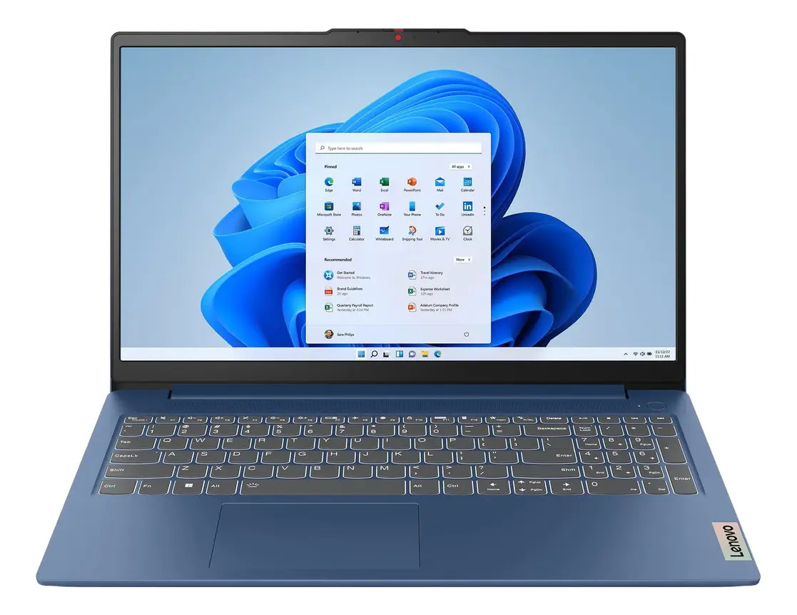 Notebook Lenovo IdeaPad Slim 3 de 15.6" con AMD Ryzen 5, 16 GB de RAM y 512 GB SSD