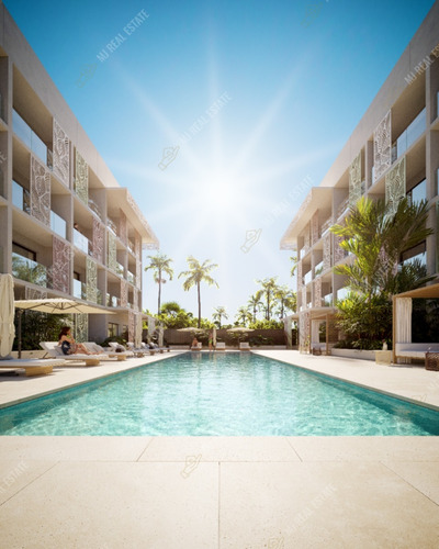 Apartamentos En Punta Cana, Los Corales, 1 Habitación Amueblado, Cerca De La Playa